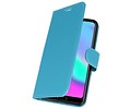 Wallet Cases Hoesje voor Honor 10 Turquoise