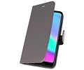 BAOHU Wallet Cases Hoesje Geschikt voor Honor 10 Grijs