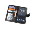 BAOHU Wallet Cases Hoesje Geschikt voor Nokia 8 Sirocco Zwart