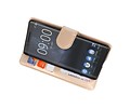 Wallet Cases Hoesje voor Nokia 8 Sirocco Goud