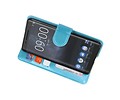 Wallet Cases Hoesje voor Nokia 8 Sirocco Turquoise