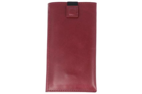 Insteek Wallet Cases voor iPhone 8-7-6 Plus Bordeaux Rood