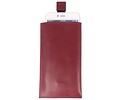 Insteek Wallet Cases voor iPhone 8-7-6 Plus Bordeaux Rood