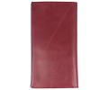 Insteek Wallet Cases voor iPhone 8-7-6 Plus Bordeaux Rood