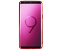 BAOHU Carbon series hoesje - Backcover Geschikt voor Galaxy S9 Rood