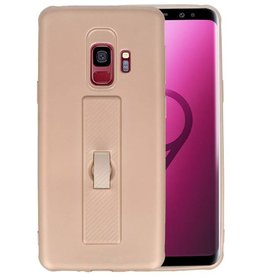 BAOHU Carbon series hoesje voor Samsung Galaxy S9 Goud