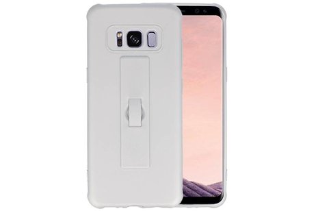 Carbon series hoesje Samsung Galaxy S8 Zilver