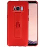BAOHU Carbon series hoesje voor Samsung Galaxy S8 Rood