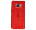 Carbon series hoesje Samsung Galaxy S8 Rood