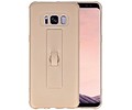 Carbon series hoesje Samsung Galaxy S8 Goud