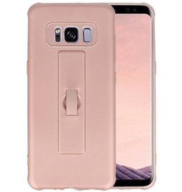 BAOHU Carbon series hoesje voor Samsung Galaxy S8 Roze