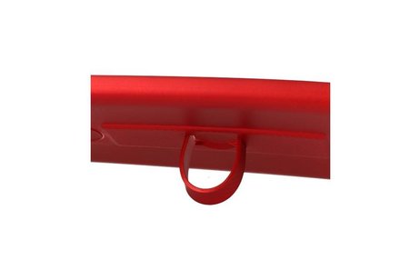 BAOHU Carbon series hoesje - Backcover Geschikt voor Galaxy S8 Plus Rood