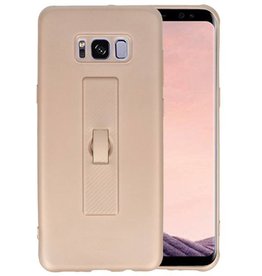 BAOHU Carbon series hoesje voor Samsung Galaxy S8 Plus Goud