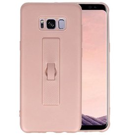 BAOHU Carbon series hoesje voor Samsung Galaxy S8 Plus Roze