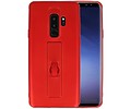 Carbon series hoesje Samsung Galaxy S9 Plus Rood