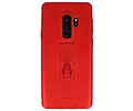 Carbon series hoesje Samsung Galaxy S9 Plus Rood