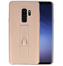 Carbon series hoesje voor Samsung Galaxy S9 Plus Goud