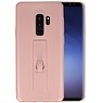 BAOHU Carbon series hoesje voor Samsung Galaxy S9 Plus Roze