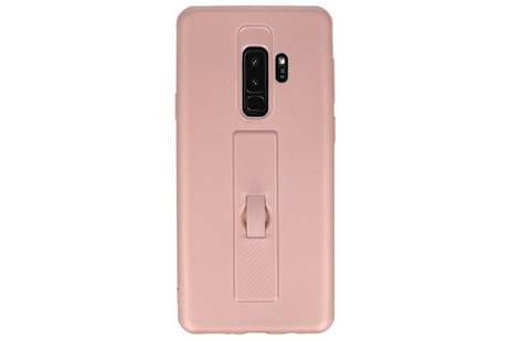 Carbon series hoesje Samsung Galaxy S9 Plus Roze