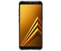 Carbon series hoesje Samsung Galaxy A8 2018 Zwart