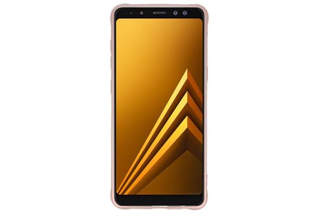 Carbon series hoesje Samsung Galaxy A8 2018 Roze