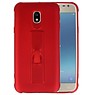 BAOHU Carbon series hoesje voor Samsung Galaxy J3 2017 Rood