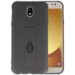 BAOHU Carbon series hoesje - Backcover Geschikt voor Galaxy J5 2017 Zwart