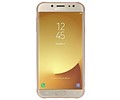 Carbon series hoesje Samsung Galaxy J5 2017 Goud