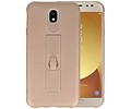 Carbon series hoesje Samsung Galaxy J7 2017 Goud