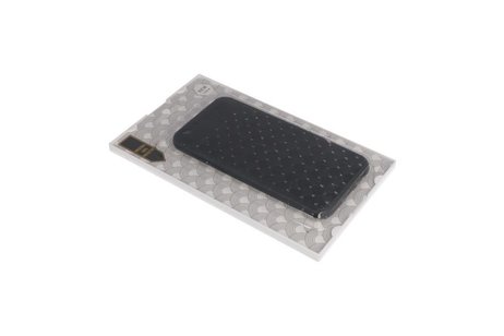 BAOHU Witte Chique Hard Cases - Hoesje Geschikt voor iPhone 6 Zwart