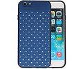 Witte Chique Hard Cases voor iPhone 6 Blauw