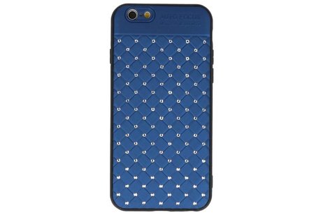 BAOHU Witte Chique Hard Cases - Hoesje Geschikt voor iPhone 6 Blauw