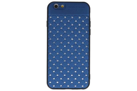 Witte Chique Hard Cases voor iPhone 6 Blauw