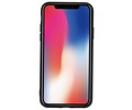 Witte Chique Hard Cases voor iPhone X Blauw