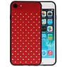 BAOHU Witte Chique Hard Cases voor iPhone 8 - 7 Rood