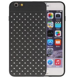 BAOHU Witte Chique Hard Cases voor iPhone 6 Plus Zwart