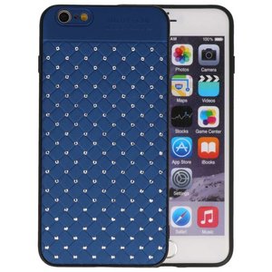Witte Chique Hard Cases voor iPhone 6 Plus Blauw