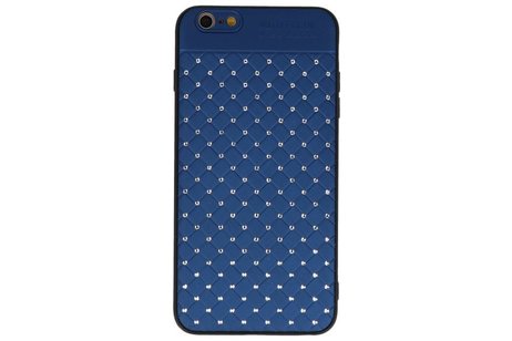 BAOHU Witte Chique Hard Cases - Hoesje Geschikt voor iPhone 6 Plus Blauw