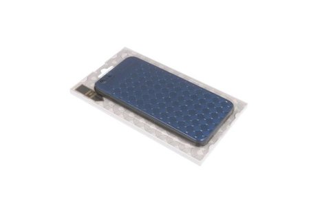 BAOHU Witte Chique Hard Cases - Hoesje Geschikt voor iPhone 6 Plus Blauw