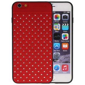 BAOHU Witte Chique Hard Cases - Hoesje Geschikt voor iPhone 6 Plus Rood
