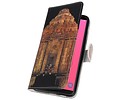 BAOHU Temple  Bookstyle Hoesje Geschikt voor Samsung Galaxy J8