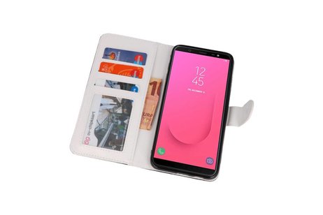 BAOHU Temple  Bookstyle Hoesje Geschikt voor Samsung Galaxy J8