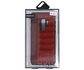 BAOHU Croco Hard Case - Hoesje Hoesje Geschikt voor voor Samsung Galaxy S9 Plus Rood