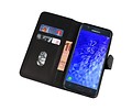BAOHU Hoesje Geschikt voor Samsung Galaxy J7 2018 - Kaarthouder Book Case Telefoonhoesje - Zwart
