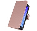 BAOHU Hoesje Geschikt voor Samsung Galaxy J7 2018 - Kaarthouder Book Case Telefoonhoesje - Roze