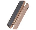BAOHU Back Cover Book Design Hoesje Geschikt voor iPhone X Goud