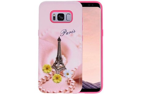 BAOHU 3D Print Hard Case - Hoesje Geschikt voor Samsung Galaxy S8 Paris