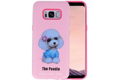 BAOHU 3D Print Hard Case - Hoesje Geschikt voor Samsung Galaxy S8 The Poodle