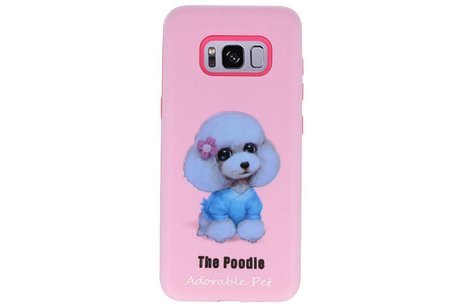 BAOHU 3D Print Hard Case - Hoesje Geschikt voor Samsung Galaxy S8 The Poodle
