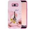 BAOHU 3D Print Hard Case - Hoesje Geschikt voor Samsung Galaxy S8 Plus Paris
